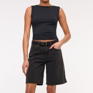 Abercrombie Mid Rise Jort